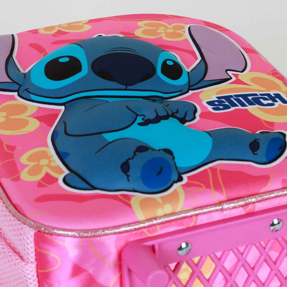 Karactermania Disney Lilo & Stitch Cute 3d Ryggsäck Med Hjul, Pink