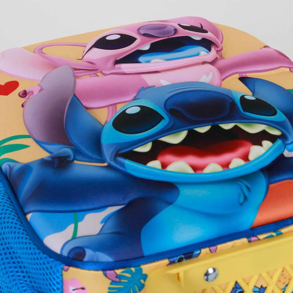 Karactermania Disney Lilo & Stitch Ocean 3d Ryggsäck Med Hjul, Blue