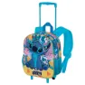Karactermania Disney Lilo And Stitch Small 3d Ryggsäck Med Hjul, Turquoise
