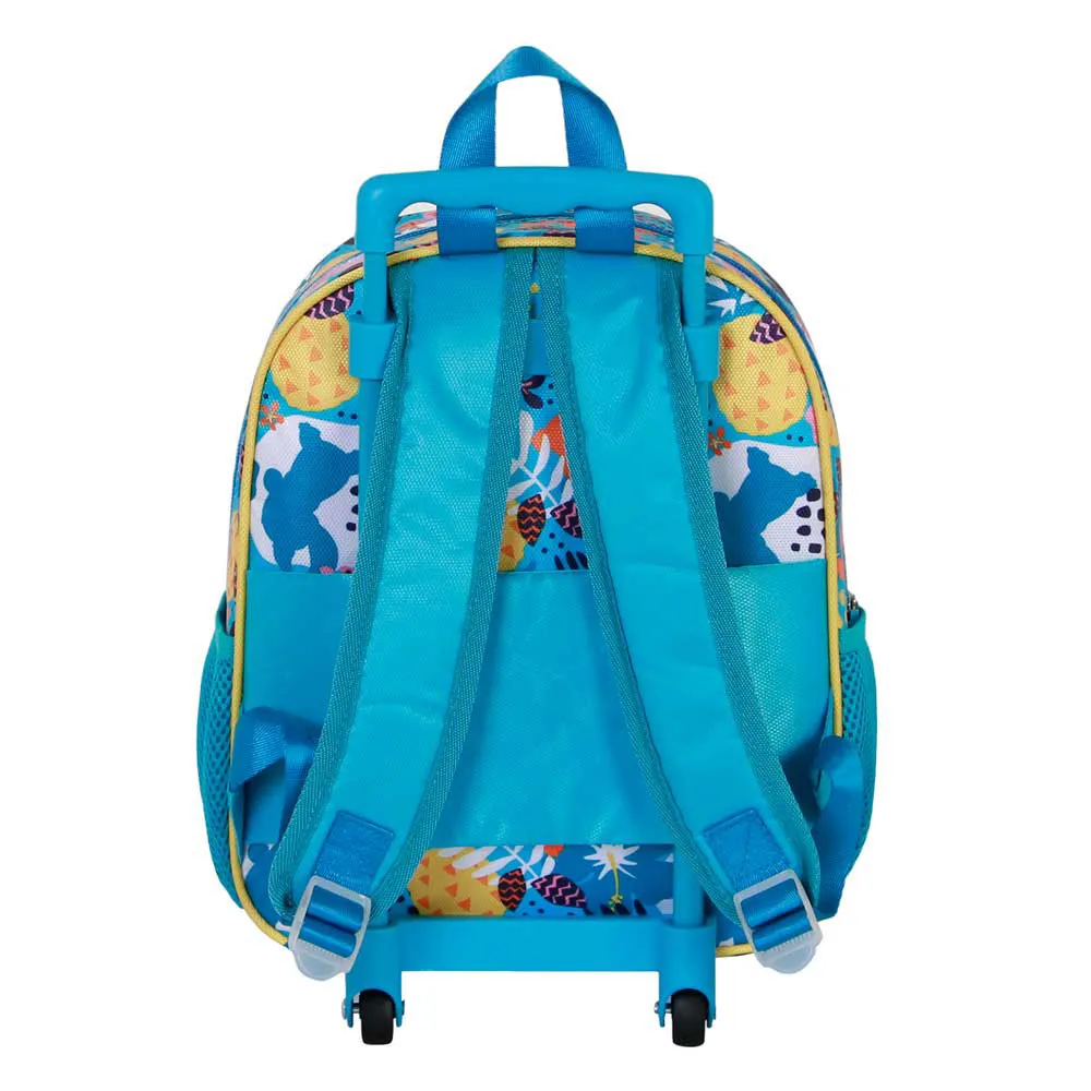 Karactermania Disney Lilo And Stitch Small 3d Ryggsäck Med Hjul, Turquoise