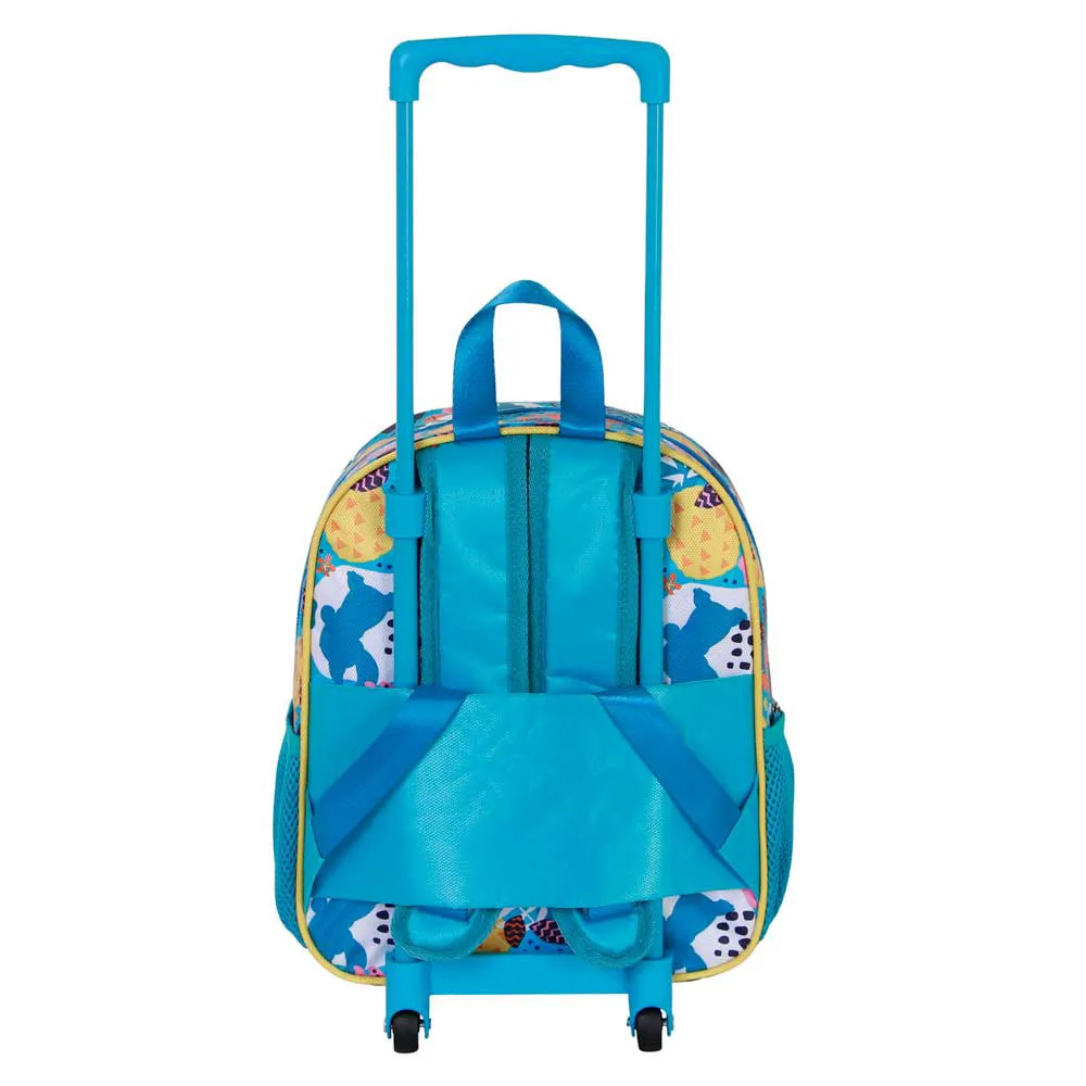 Karactermania Disney Lilo And Stitch Small 3d Ryggsäck Med Hjul, Turquoise
