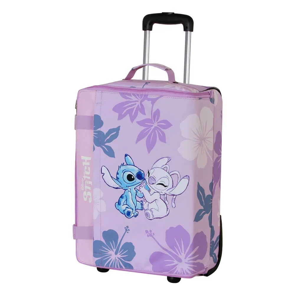 Karactermania Disney Lilo & Stitch Stitch & Angel Trolleyväska, Pink