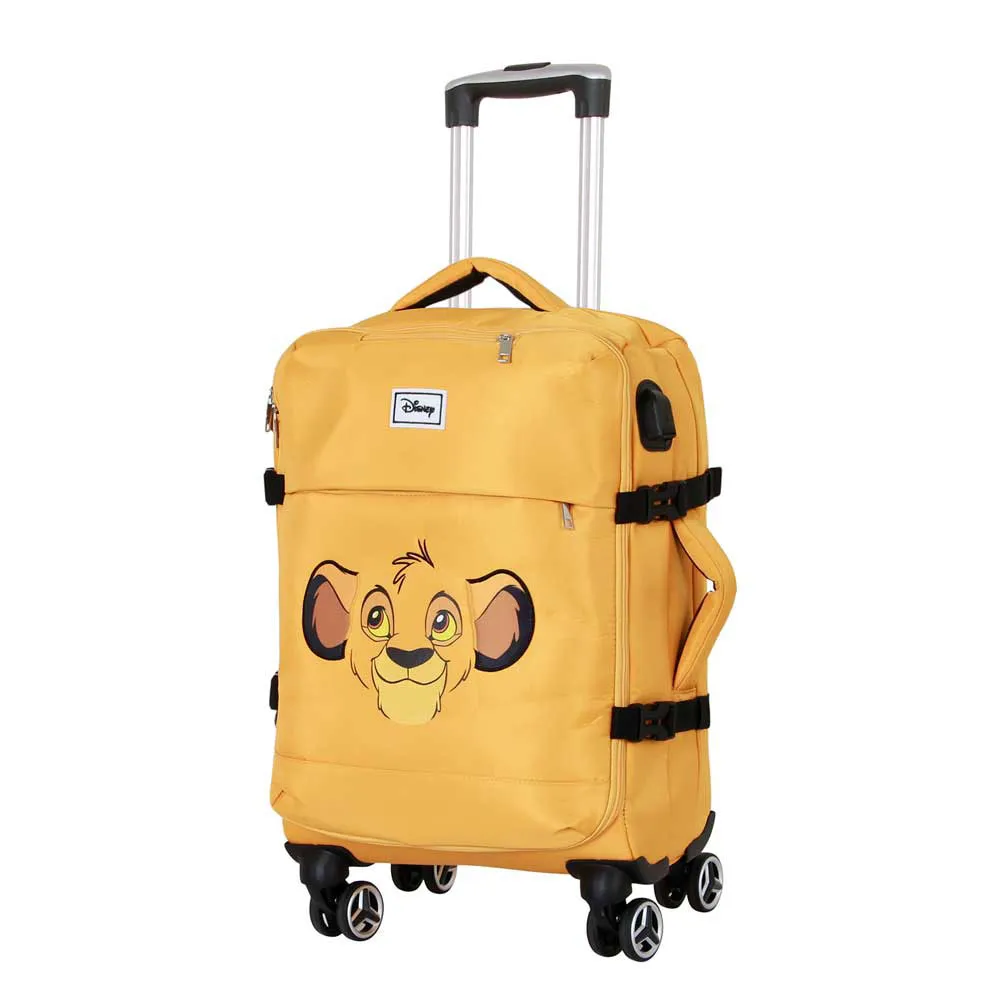 Karactermania Disney Lion King 4 Trolleyväska, Yellow