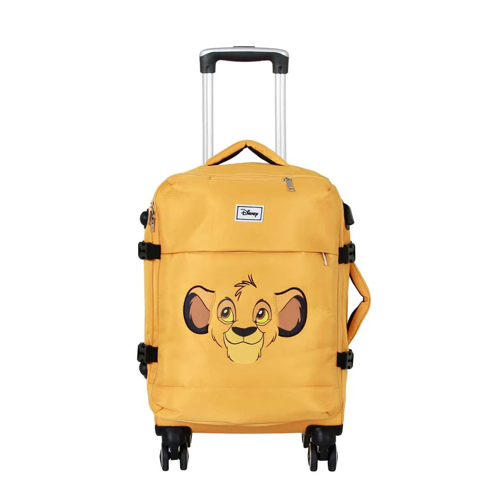 Karactermania Disney Lion King 4 Trolleyväska, Yellow