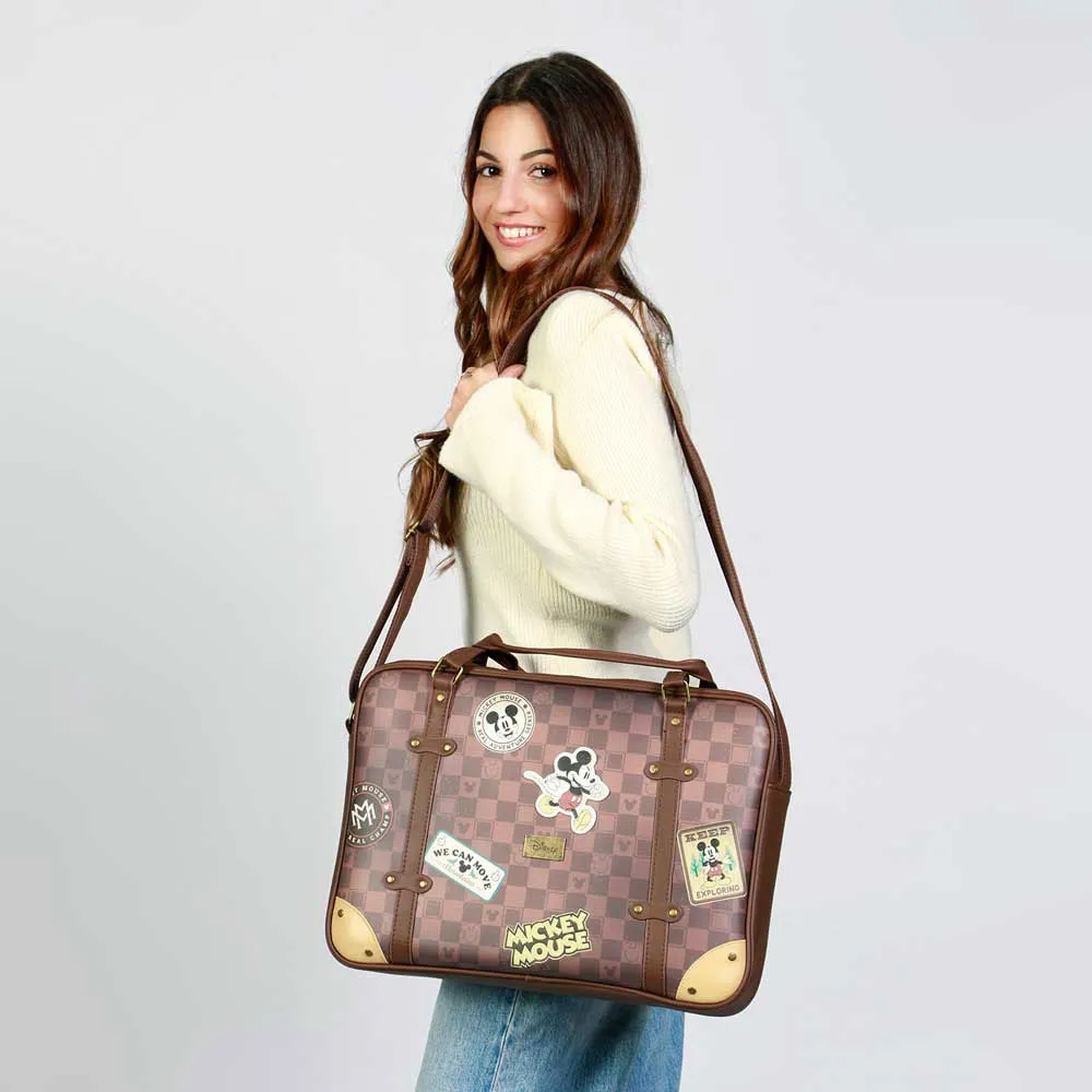 Karactermania Disney Mickey Mouse Journey Laptopväska, Brown