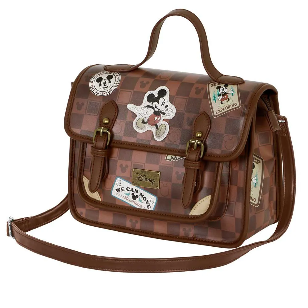 Karactermania Disney Mickey Mouse Journey Satchel Väska, Brown Karactermania Disney Mickey Mouse Journey Satchel Väska, Brown