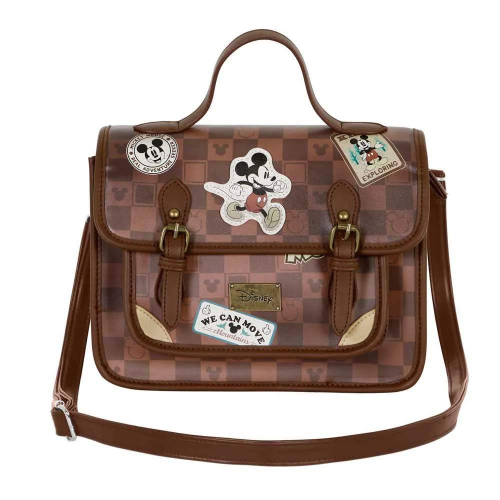 Karactermania Disney Mickey Mouse Journey Satchel Väska, Brown Karactermania Disney Mickey Mouse Journey Satchel Väska, Brown