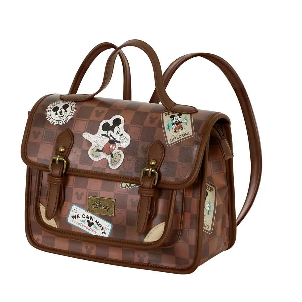 Karactermania Disney Mickey Mouse Journey Satchel Väska, Brown Karactermania Disney Mickey Mouse Journey Satchel Väska, Brown