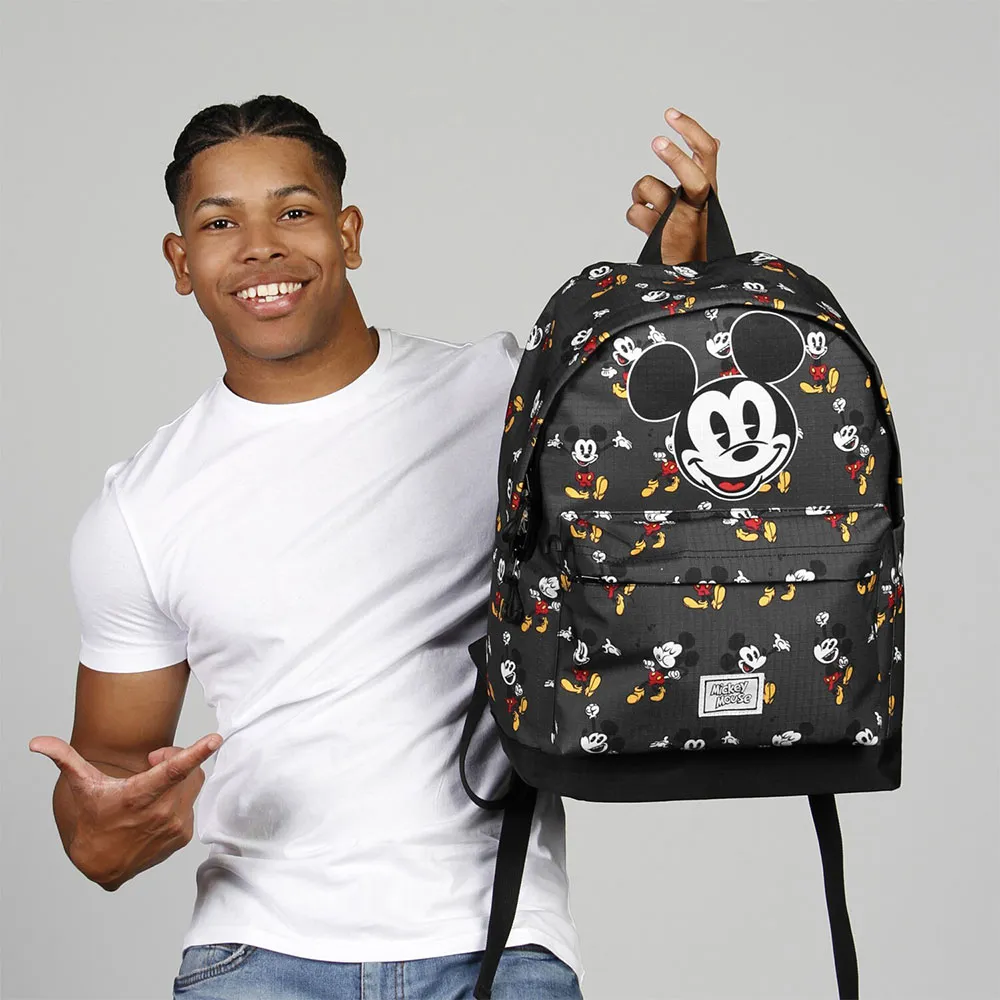 Karactermania Disney Mickey Mouse Looks Plus Hs Ryggsäck, Black Karactermania Disney Mickey Mouse Looks Plus Hs Ryggsäck, Black