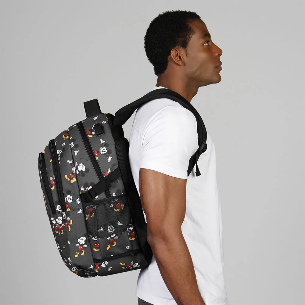 Karactermania Disney Mickey Mouse Looks Plus Ryggsäck, Black