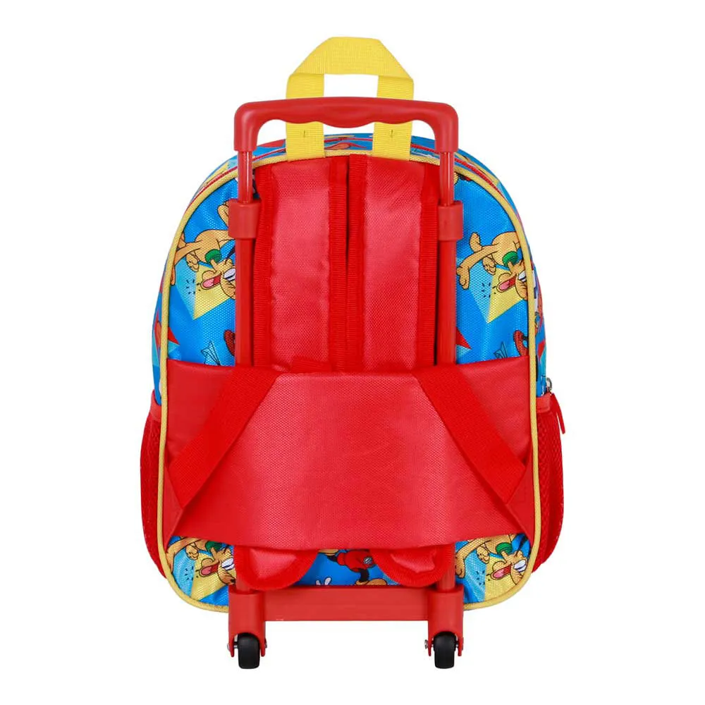 Karactermania Disney Mickey Mouse Scooter 3d Ryggsäck Med Hjul, Blue