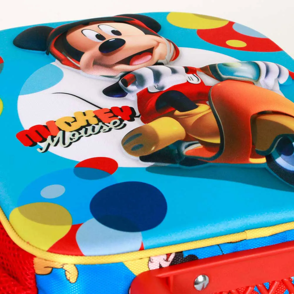 Karactermania Disney Mickey Mouse Scooter 3d Ryggsäck Med Hjul, Blue