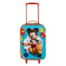Karactermania Disney Mickey Mouse Scooter 3d Soft Trolleyväska, Blue