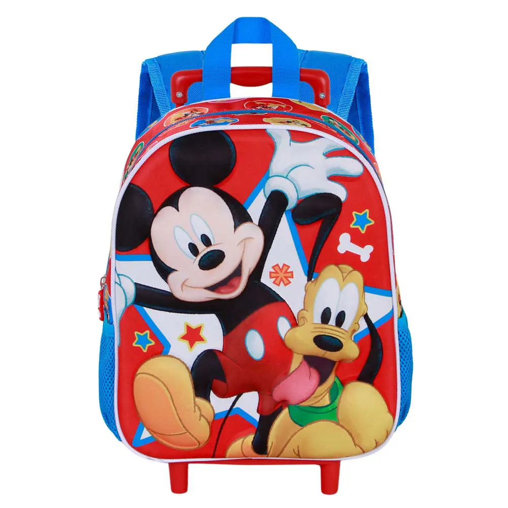 Karactermania Disney Mickey Mouse Star 3d Ryggsäck Med Hjul, Multicolor Karactermania Disney Mickey Mouse Star 3d Ryggsäck Med Hjul, Multicolor