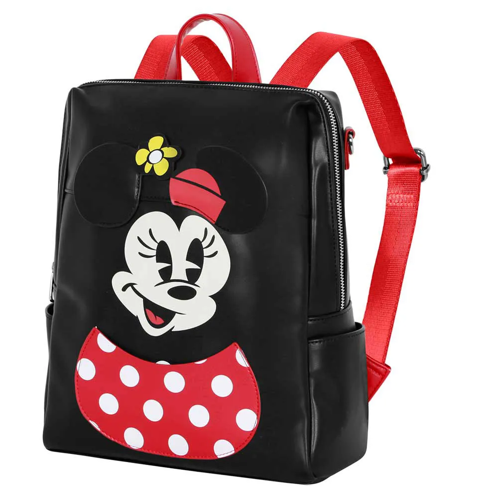 Karactermania Disney Minnie Mouse Face Shield Ryggsäck, Black