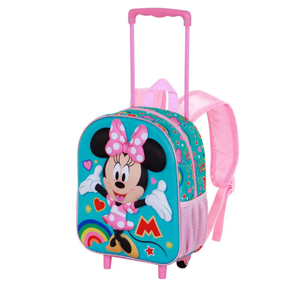 Karactermania Disney Minnie Mouse Greet 3d Ryggsäck Med Hjul, Turquoise