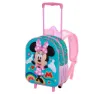Karactermania Disney Minnie Mouse Greet 3d Ryggsäck Med Hjul, Turquoise