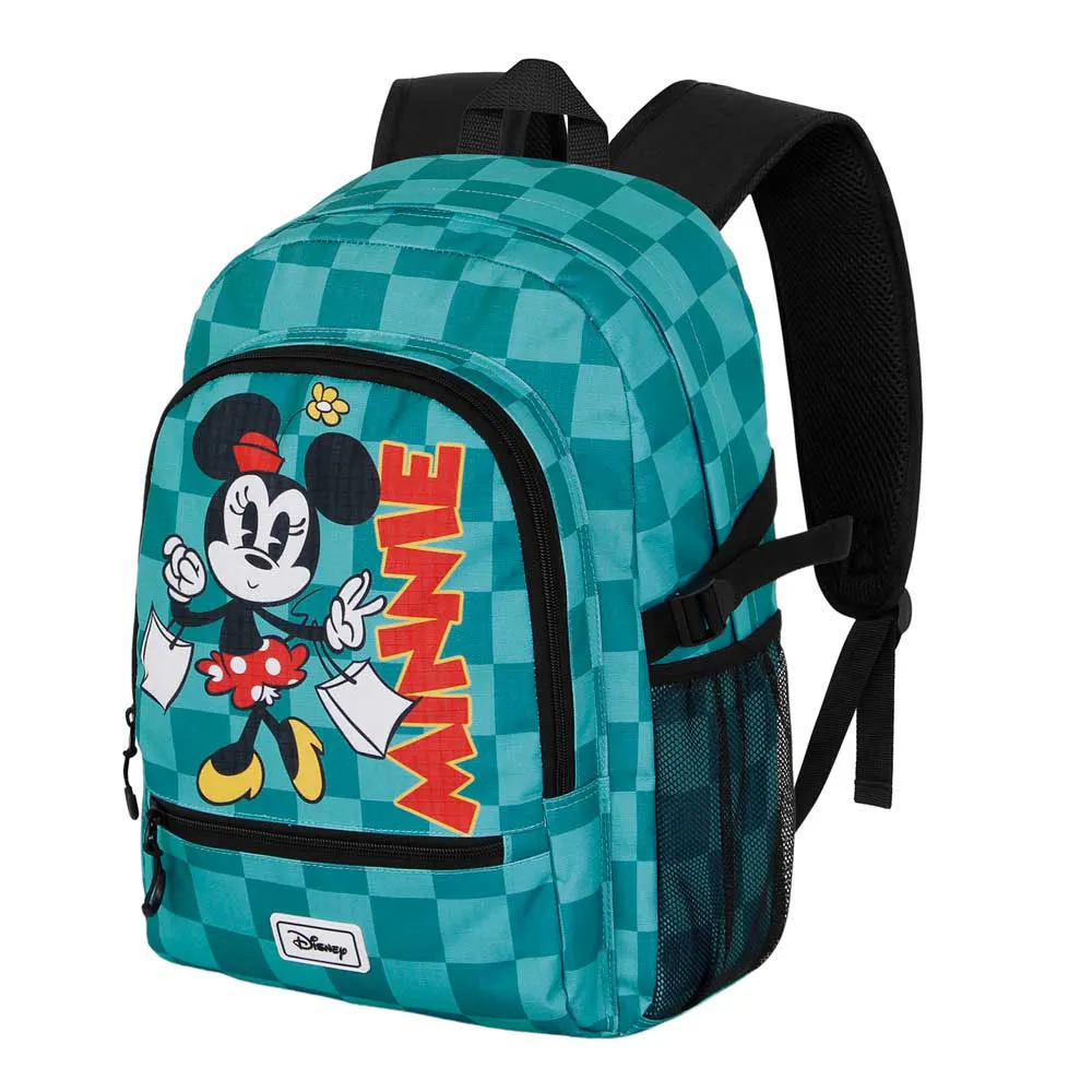 Karactermania Disney Minnie Mouse Indigo Fan Fight 2.2 Ryggsäck, Turquoise