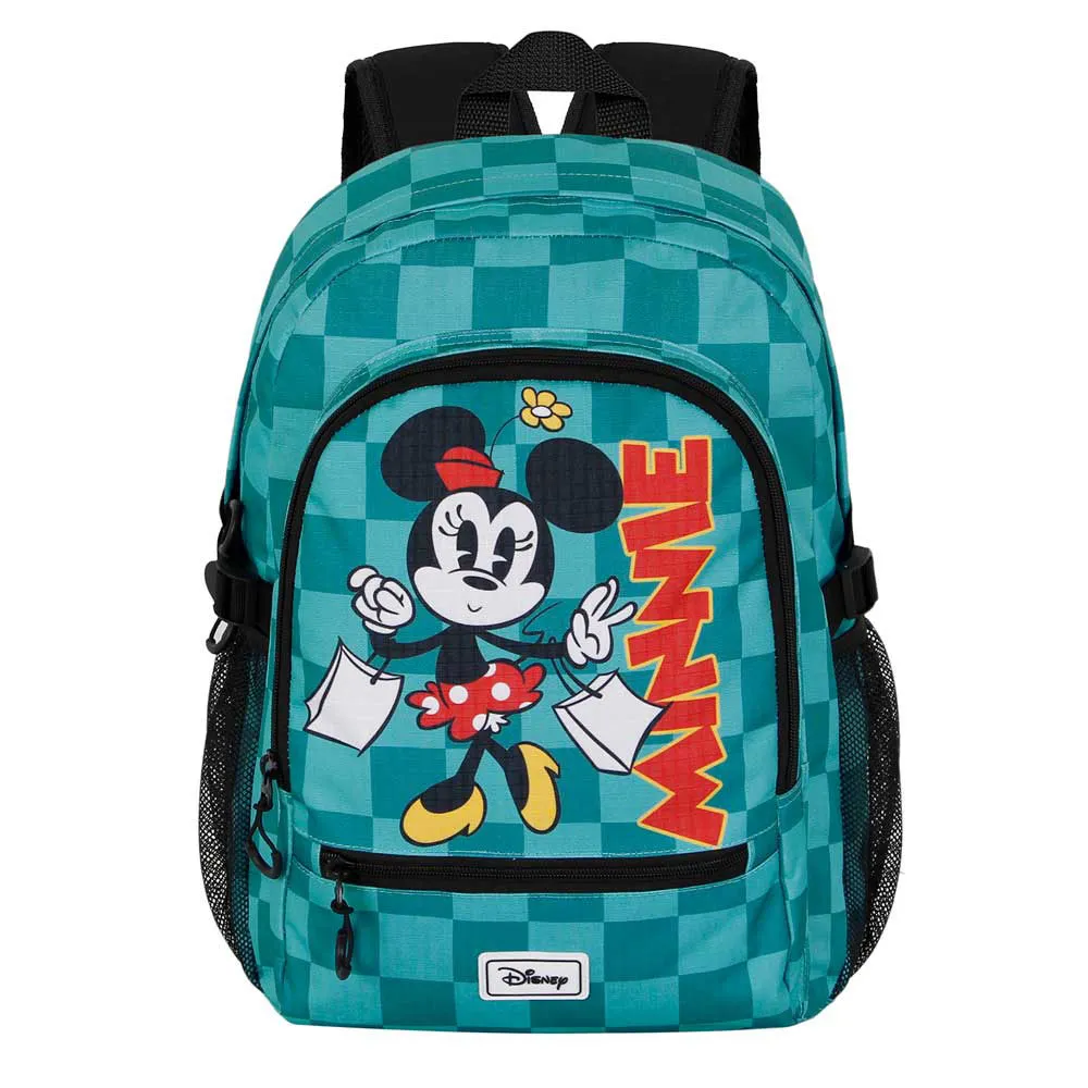 Karactermania Disney Minnie Mouse Indigo Fan Fight 2.2 Ryggsäck, Turquoise