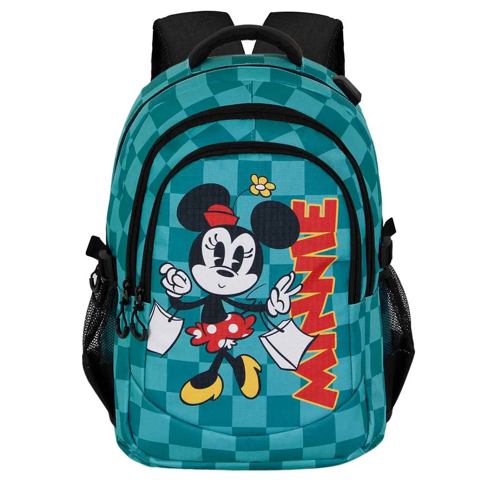 Karactermania Disney Minnie Mouse Indigo Plus Running Ryggsäck, Turquoise