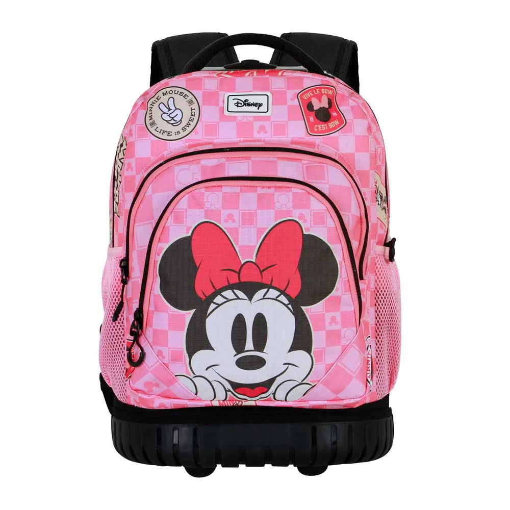 Karactermania Disney Minnie Mouse Journey Ryggsäck Med Hjul, Pink Karactermania Disney Minnie Mouse Journey Ryggsäck Med Hjul, Pink