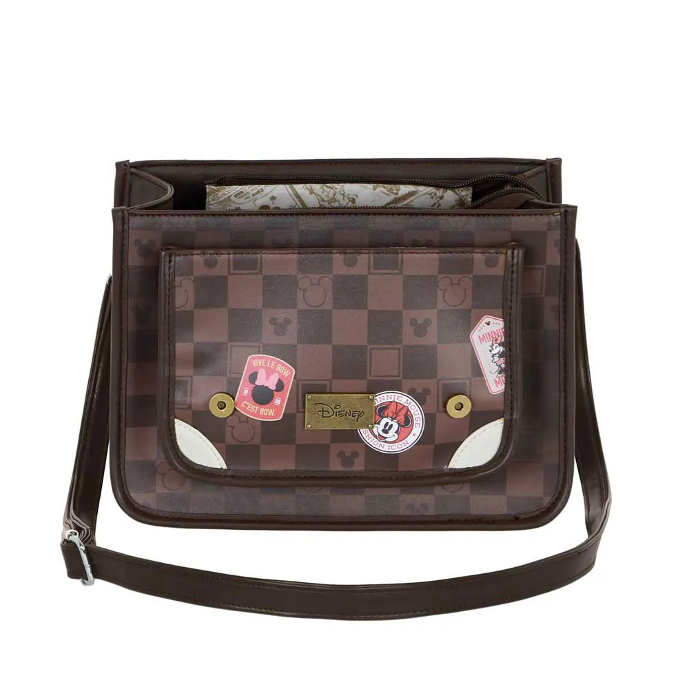 Karactermania Disney Minnie Mouse Journey Satchel Väska, Brown Karactermania Disney Minnie Mouse Journey Satchel Väska, Brown