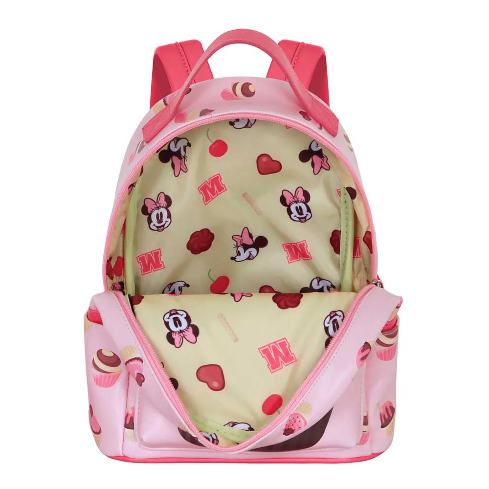Karactermania Disney Minnie Mouse Muffin Small Heady Ryggsäck, Pink