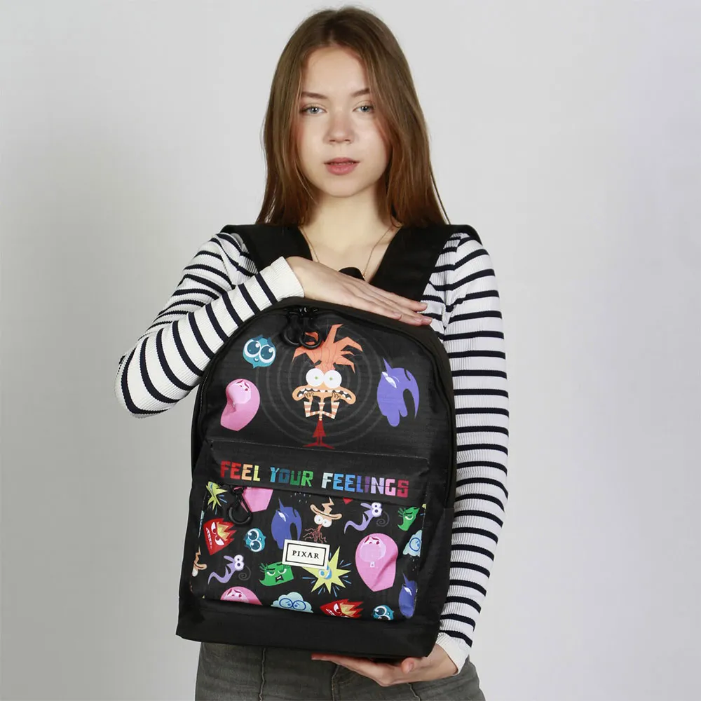 Karactermania Disney Pixar Inside Out 2 Feeling Fan Hs 2.2 Ryggsäck, Multicolor