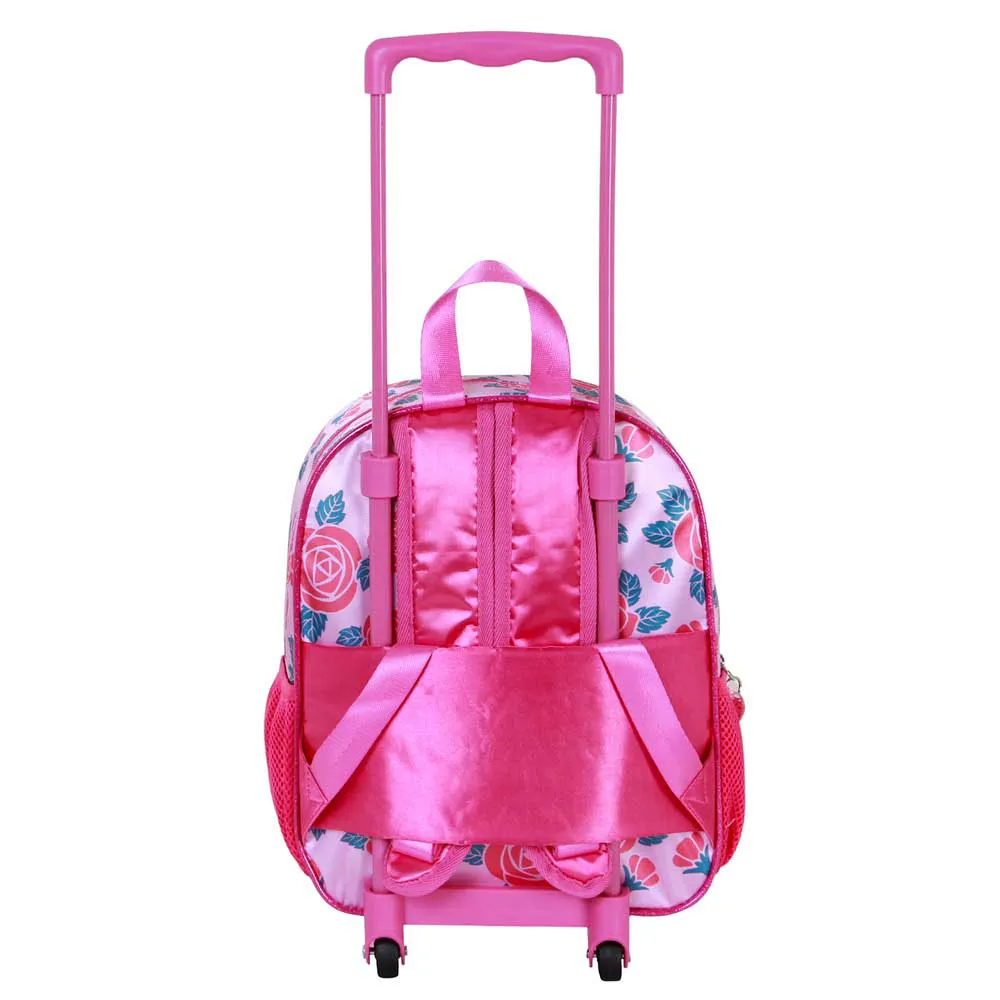 Karactermania Disney Princess Flowers 3d Ryggsäck Med Hjul, Pink