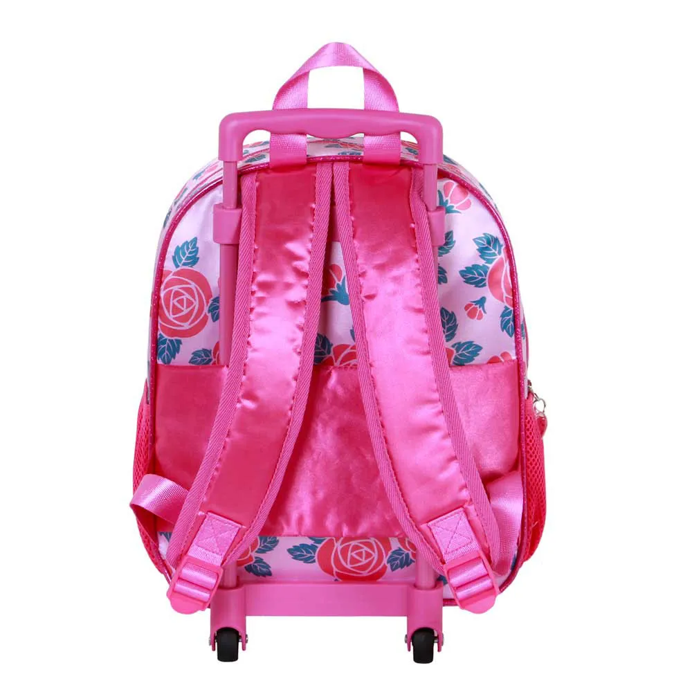 Karactermania Disney Princess Flowers 3d Ryggsäck Med Hjul, Pink