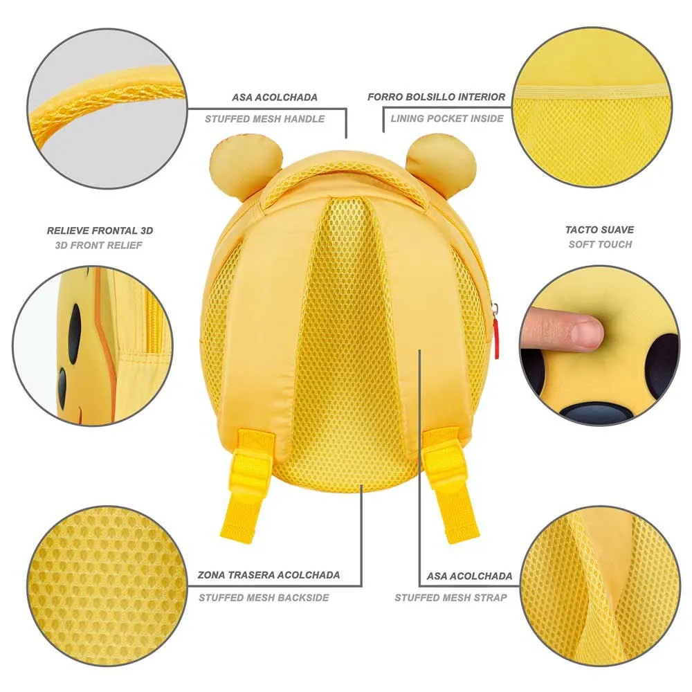 Karactermania Disney Winnie The Pooh Send Emoji Ryggsäck, Yellow Karactermania Disney Winnie The Pooh Send Emoji Ryggsäck, Yellow