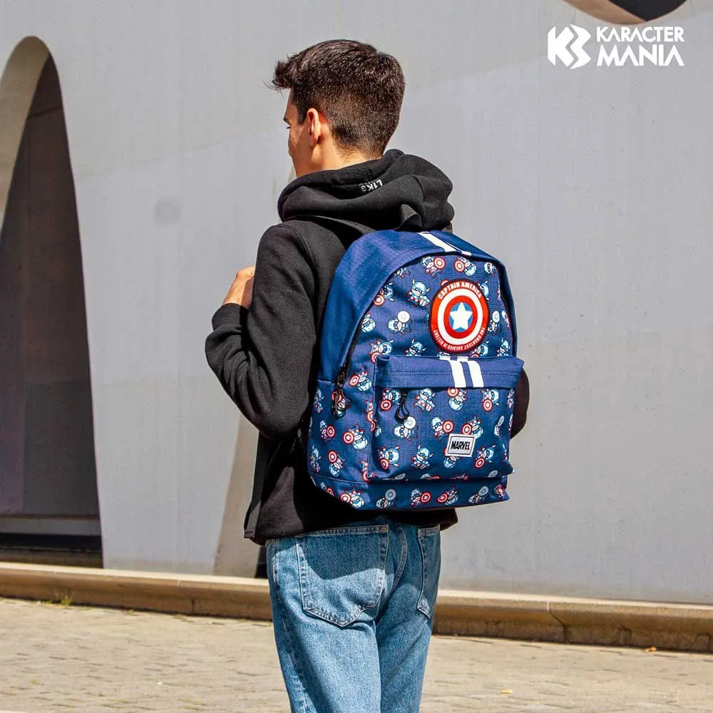 Karactermania Kapten Amerika Förundran Plus Hs Ryggsäck, Blue