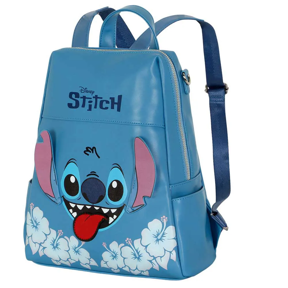 Karactermania Lilo And Stitch Disney Tongue Shield Ryggsäck, Blue Karactermania Lilo And Stitch Disney Tongue Shield Ryggsäck, Blue