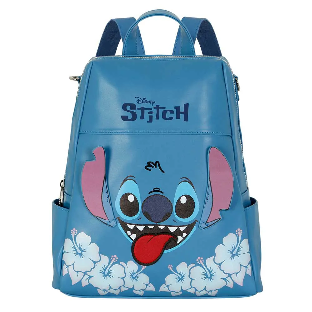 Karactermania Lilo And Stitch Disney Tongue Shield Ryggsäck, Blue Karactermania Lilo And Stitch Disney Tongue Shield Ryggsäck, Blue