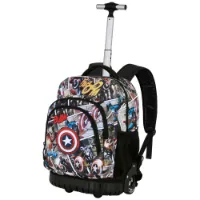 Karactermania Marvel Captain America Comic Ryggsäck Med Hjul Karactermania Marvel Captain America Comic Ryggsäck Med Hjul