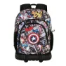 Karactermania Marvel Captain America Comic Ryggsäck Med Hjul, Multicolor