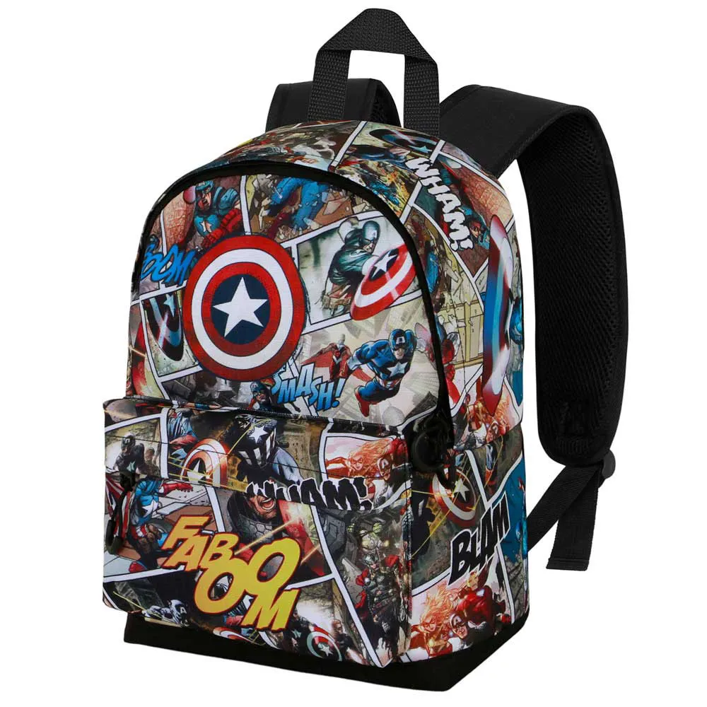 Karactermania Marvel Captain America Comic Small Ryggsäck, Multicolor Karactermania Marvel Captain America Comic Small Ryggsäck, Multicolor