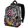 Karactermania Marvel Captain America Comic Small Ryggsäck, Multicolor