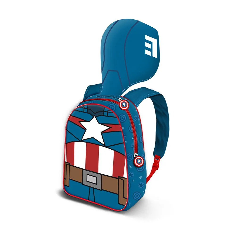 Karactermania Marvel Captain America Gurihiru Ryggsäck, Blue Karactermania Marvel Captain America Gurihiru Ryggsäck, Blue