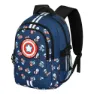 Karactermania Marvel Captain America Plus Running Ryggsäck, Blue