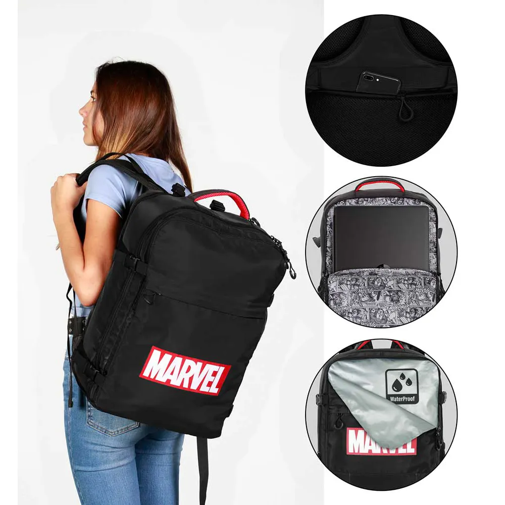 Karactermania Marvel Comics Large Mercury 47x23x33 Cm Ryggsäck, Black
