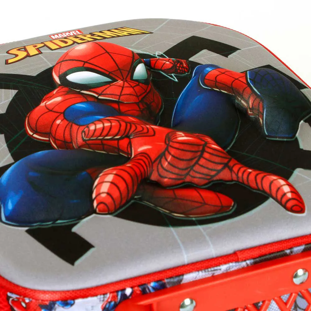 Karactermania Marvel Spiderman 3d Ryggsäck Med Hjul, Grey Karactermania Marvel Spiderman 3d Ryggsäck Med Hjul, Grey