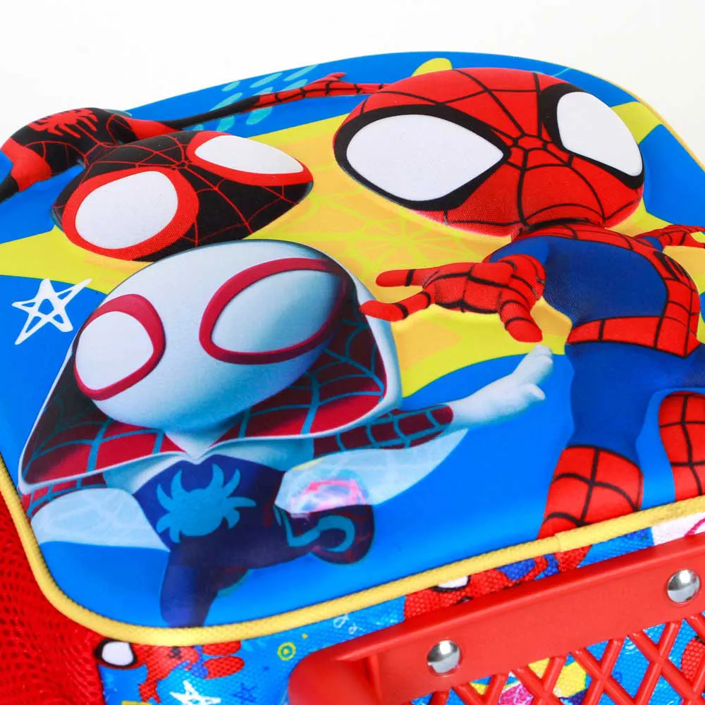 Karactermania Marvel Spiderman Amazing 3d Ryggsäck Med Hjul, Red Karactermania Marvel Spiderman Amazing 3d Ryggsäck Med Hjul, Red