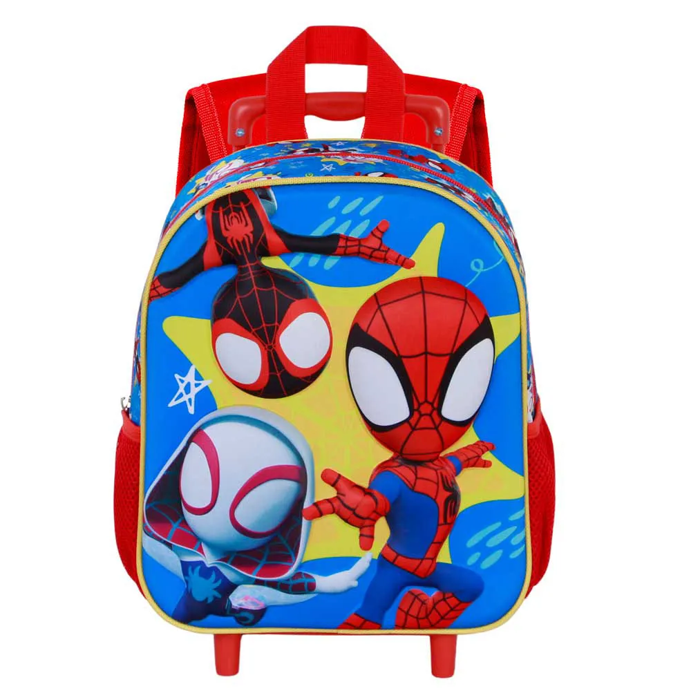 Karactermania Marvel Spiderman Amazing 3d Ryggsäck Med Hjul, Red Karactermania Marvel Spiderman Amazing 3d Ryggsäck Med Hjul, Red
