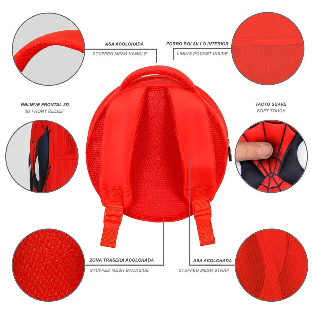 Karactermania Marvel Spiderman Emoji Ryggsäck, Red Karactermania Marvel Spiderman Emoji Ryggsäck, Red