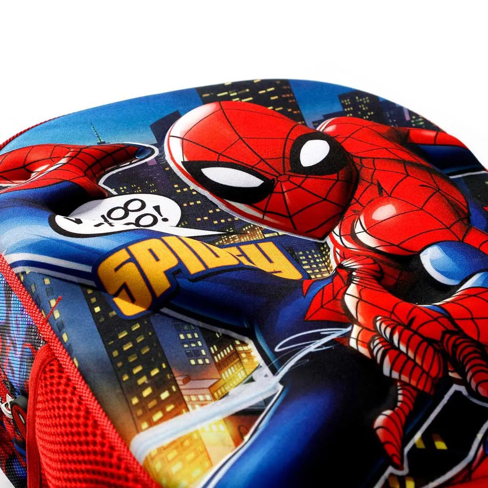 Karactermania Marvel Spiderman Mighty Small 3d-ryggsäck Med Hjul, Red Karactermania Marvel Spiderman Mighty Small 3d-ryggsäck Med Hjul, Red