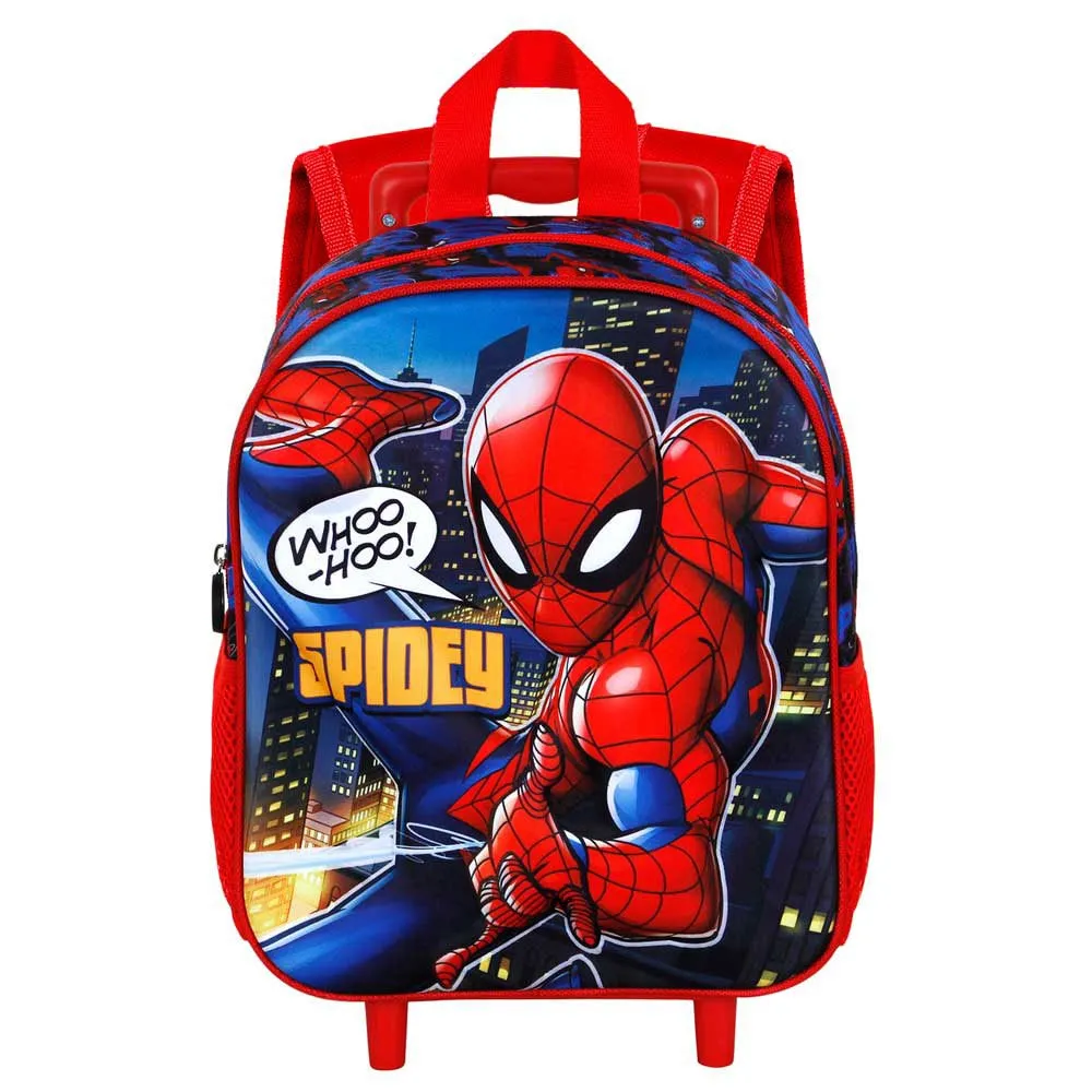 Karactermania Marvel Spiderman Mighty Small 3d-ryggsäck Med Hjul, Red Karactermania Marvel Spiderman Mighty Small 3d-ryggsäck Med Hjul, Red