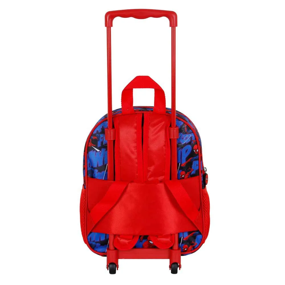 Karactermania Marvel Spiderman Mighty Small 3d-ryggsäck Med Hjul, Red Karactermania Marvel Spiderman Mighty Small 3d-ryggsäck Med Hjul, Red