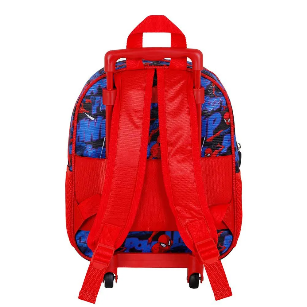 Karactermania Marvel Spiderman Mighty Small 3d-ryggsäck Med Hjul, Red Karactermania Marvel Spiderman Mighty Small 3d-ryggsäck Med Hjul, Red