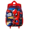 Karactermania Marvel Spiderman Mighty Small 3d-ryggsäck Med Hjul, Red